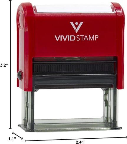 EXPEDITE Self Inking Rubber Stamp (Red Ink) - Medium in Kuwait