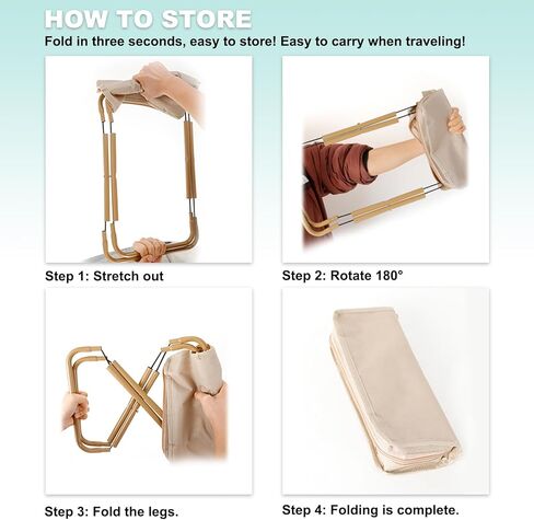 البراز التخييم ، براز قابل للطي محمول مع حقيبة حمل ، 12 بوصة كرسي قابلة للطي محمولة براز معسكر في الهواء الطلق للسفر المشي المشي لمسافات طويلة في الصيد الشواء (الأسود) in Kuwait