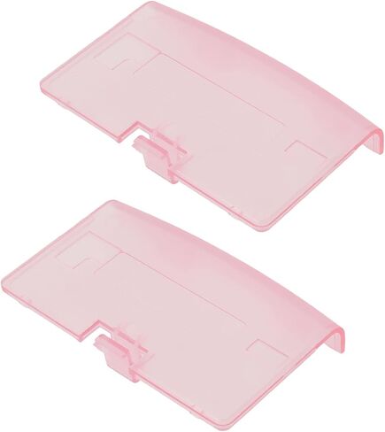 2pcs Game Console Battery Cover Plastic Game Console Case Replacement Battery Cover Compatible with Nintendo Game Boy Pink in Kuwait