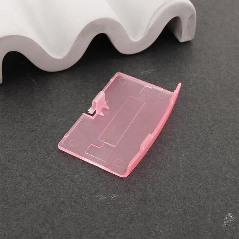 2pcs Game Console Battery Cover Plastic Game Console Case Replacement Battery Cover Compatible with Nintendo Game Boy Pink in Kuwait