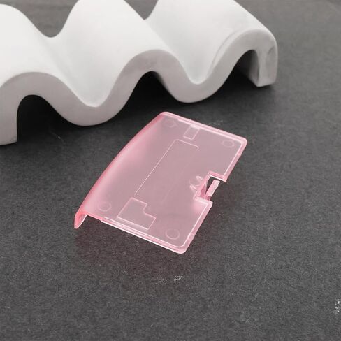 2pcs Game Console Battery Cover Plastic Game Console Case Replacement Battery Cover Compatible with Nintendo Game Boy Pink in Kuwait