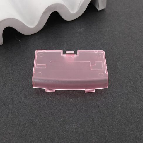 2pcs Game Console Battery Cover Plastic Game Console Case Replacement Battery Cover Compatible with Nintendo Game Boy Pink in Kuwait