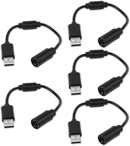 USB Breakaway Cable for Xbox 360, Rocksmith Real Tone Cable, Xbox Controller Cord, Xbox USB Adapter, Guitar Hero Dongle , Compatible with Logitech G920 G923 G27 & Thrustmaster 458 Spider Racing Wheel in Kuwait