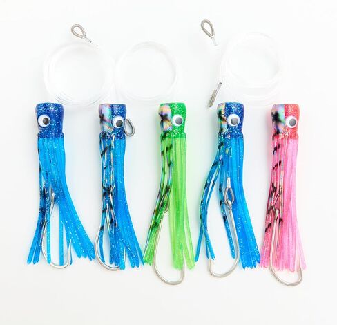 OCEAN CAT Saltwater Trolling Lures Bird Fishing Teaser for Saltwater Fishing Rigged with Hook for Wahoo Tuna Mahi Dolphin Sailfish Marlin in Saudi Arabia