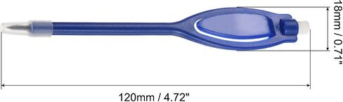 Patikil Golf Resorge Resorge Pencility مع Eraser ، 10 Pack Rectangle Clip Clish 2H Marker Ambens for Sport Games Meeting ، Red in Saudi Arabia