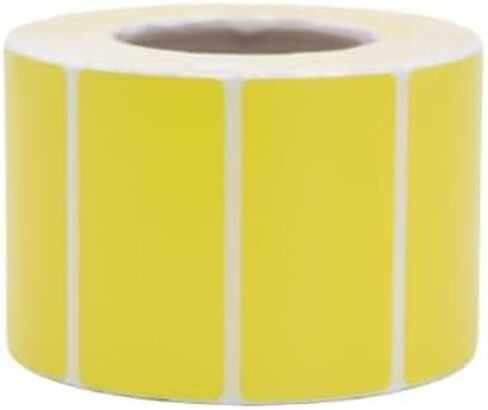 2x1 inches Colored Labels, 1000 Labels per roll, Thermal Printer, writable, 7 Beautiful Colors, Coding, Organization, Crafting. (Pack of 1) (Pink) in Saudi Arabia