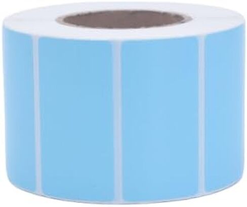 2x1 inches Colored Labels, 1000 Labels per roll, Thermal Printer, writable, 7 Beautiful Colors, Coding, Organization, Crafting. (Pack of 1) (Pink) in Kuwait