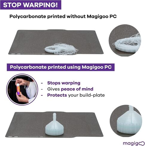 Magigoo MPA2019 3D Printer Adhesive Glue, Reduces Warping for Nylon Filament on Glass, PEI, Buildtak, Kapton 50ml 1.69 fl. oz. in Saudi Arabia