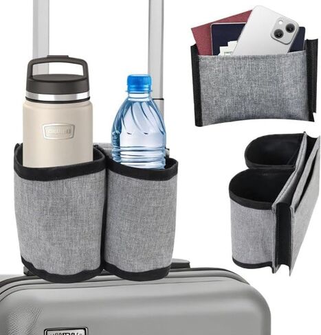 Skywin Inflatable Sleeping Pads For Camping & Airport Travels (Grey) - 77 x 26 x 5 IN Air Mattress Sleeping Pad Inflatable with 8" HeadRest - Sleeping Bags with Pillow-like HeadRest Camping Essentials in Kuwait