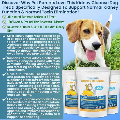 Kidney Restore Bacon Dog Treats 16oz for Petite Dogs. Low Protein Dog Treats for Kidney Support for Small Dogs. Renal Treats for Any Kidney Dog Diet. in Saudi Arabia