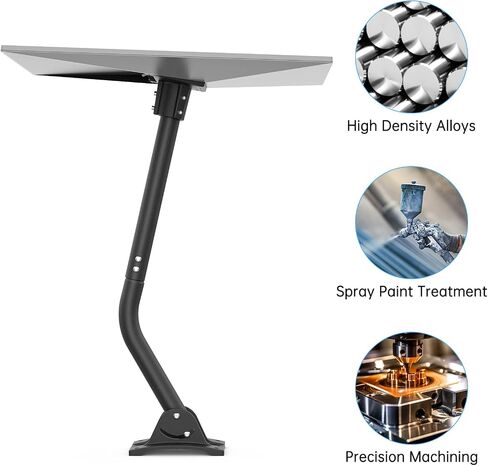 Pipe Adapter for Starlink Gen 3, Thickened Aluminum Alloy Pole Mount Adapter Compatible with Starlink Standard Dish in Saudi Arabia