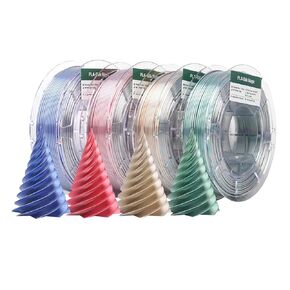 eSUN Silk Rainbow Metal PLA Filament 1.75mm, Silky Multicolored 3D Printer Filament PLA, 1KG Gradient Changing Multicolor Filament for 3D Printer, Silk Rainbow Multicolor