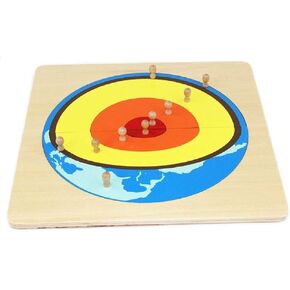 Montessori الأطفال الجغرافيا الجغرافيا تعليم الوسطاء الهيكل الداخلي للوحة الأرض ألغاز القشرة الأساسية الأطفال التعليم المبكر تعلم العزلة