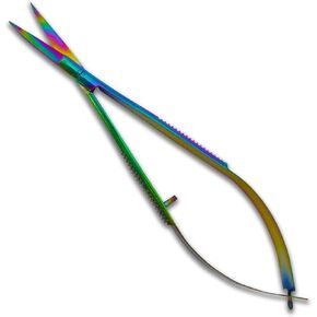 منحنى قوس قزح الملون من التيتانيوم EZ Snips البند# 738T