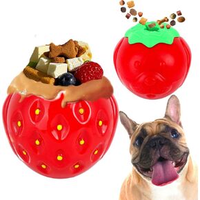 Dog Chew Toy for Large Dog, Stuffable Dog Toy, Treat Dispensing Dog Toy, Frozen Treat Toy, Treat Food Dispensing Ball, Dog Enrichment Toys, Treat-Filling Capabilities for Extended Play Time