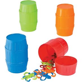 لعبة Monkey Barrel | 4.75 بوصة | 4 مجموعة الكمبيوتر