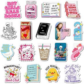 18 Pcs Funny Magnetic Bookmarks Magnet Bookmarks Fun Cute for Reading Bookworm Booklover Women Work Adults Travel School Teacher Office Supplies Gifts