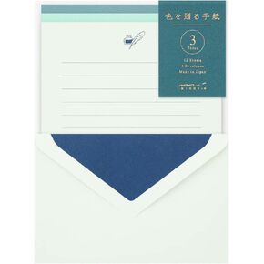 DESIGNPHIL 86915006 Midori Letter Set, Gift Color, Pink