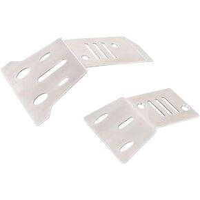 Palumma RC الأمامي الخلفي للهيكل الخلفي من الفولاذ المقاوم للصدأ Arrma 1/14 Mojave Grom RC Car Pression Pression Axle Protector Plate for Arrma 1/14 Mojave Grom RC