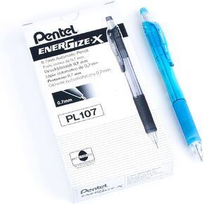 Pentel Energize-X Mechanical Pencil (0.7 مم) برميل وردي ، صندوق من 12 (PL107P)