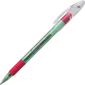 Pentel Krazy Pop Iridescent Gel Pen ، (1.0 مم) خط غامق ، حبر أحمر ومعادن (K91-DBD)