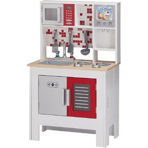 فريق Teamson Kids - مطبخ كبير قابل للطي - PlaySet White