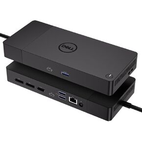 Dell WD19S 180W Docking Station, USB-C, 3 External Display, HDMI, Dual DP, Power Charge up to 130W + ITSPWR Bundle with HDMI 4K Cable + DP Cable+ Cleaning Cloth