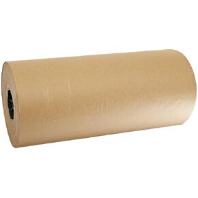 Aviditi Kraft Paper Roll ، 50#، 18 "× 720 '، Kraft ، ورقة معاد تدويرها 100 ٪ ، مثالية للتعبئة ، التفاف ، الحرف ، البريدية ، الشحن ، dunnage و parcel