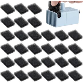 30pcs استبدال مرشحات الرغوة المتوافقة مع Petkit Eversweet 3 Pro/Solo 2/Solo SE ، مرشحات الإسفنج النافورة ماء Cat ، مرشح استبدال نافورة الحيوانات الأليفة للمياه النظيف