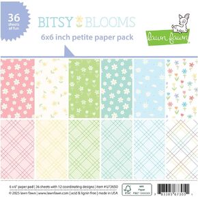 العشب Fawn LF3650 Bitsy Blooms Petite Paper Pack