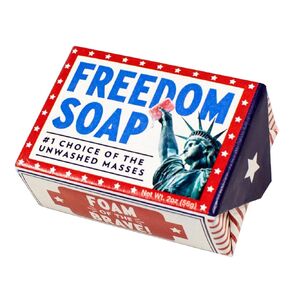 American Freedom Soap - Made in the USA ، 2oz (56g) Sevel Size Guest Bar Soap