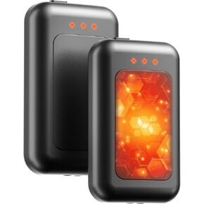 AI Hand Warmers Rechargeable, Reusable Portable Electric Hand Warmer, Fast Intelligent Heating in 1 Second, Gifts for Christmas, Outdoor, Golf, Hunting, Camping Accessories