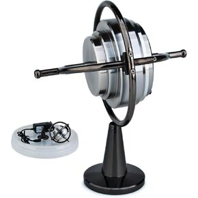 DjuiinoStar Super Precision Electric Gyroscope: 12,000-13,000 RPM for 15-20 Minutes (Black)