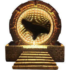 Nezababy Star-Gate Light Mirt Cosplay Prop Replica Fantastic Atlantis Universe Collection Model Model Toy Toy Prop SG-1 Time Tunnel (LED Light)