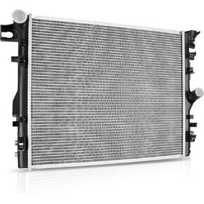 DWVO Radiator Complete Radiator Compatible with Jeep TJ, for Jeep Wrangler 2.4L 2.5L 4.0L 4.2L V4 V6 DWRD1010