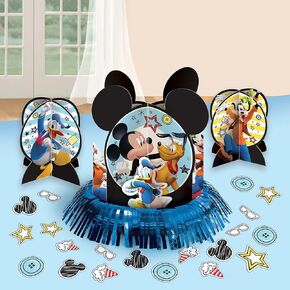 amscan Mickey Mouse Party Supplies On The Go Table Decorating Kit