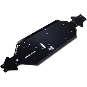 Arrma Aluminium Chassis CNC 7075 T6 SWB Black: EXB ، ARA320572