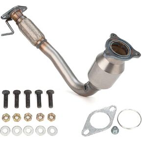High Flow Front Catalytic Converter Kit Direct-Fit Chevy Equinox GMC Terrain 2010 2011 2012 2013 2014 Captiva Sport 2012 2013 2014 2015 2.4L