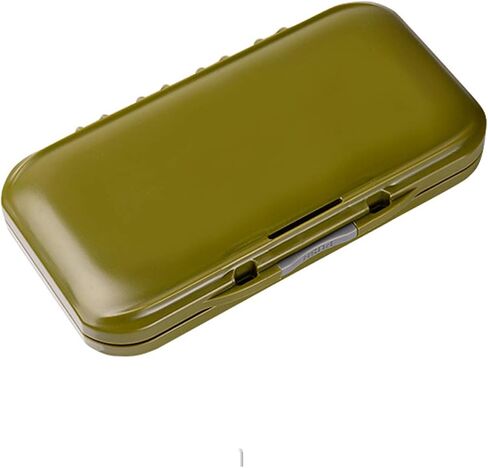 Aventik Waterproof Fly Box Two Sided Easy Grip Foam Light Weight Fishing Tackle Box Large Capacity in Kuwait