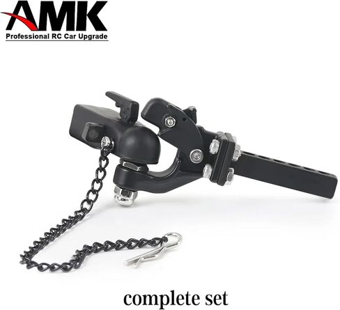 AMK 1/10 Scale RC Trailer Hitch Tow Hook, RC Trailer Hitch Receiver for RC Crawler Redcat GEN 8 Scout II CC01 TF2 TRX4 Axial SCX10 90046 (Linkage Assembly) in Saudi Arabia