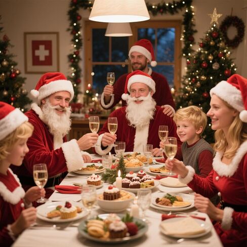 Santa Claus Costume Santa Suits for Men Santa Outfit for Christmas Cosplay Costume in Saudi Arabia