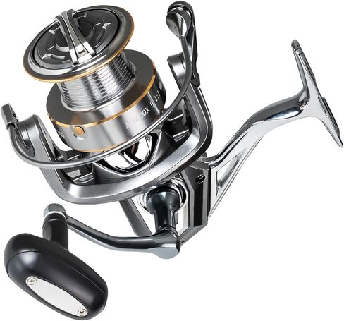 Fishing Reel – Spinning & Baitcasting, BG Baitcast 3000 Size, 4+1 BB, 5.2:1 Gear Ratio, 23LB Max Drag, 0.62lb Weight, Metal Spool & Handle for Saltwater & Freshwater Fishing in Saudi Arabia