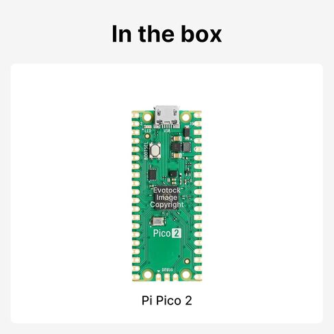Pi Pico 2 W-RP2350 لوحة متحكم ، Bluetooth 5.2 ، WiFi ، BLE ، 150 ميجا هرتز ، ذاكرة وصول عشوائي 520 كيلو بايت ، فلاش 4 ميجابايت ، برمجة السحب والانحدار USB ، 26 GPIO in Kuwait