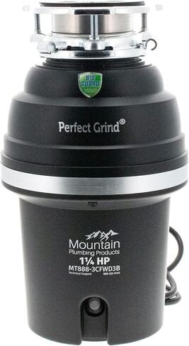 MT555-3CFWD3B Perfect Grind Waste Garbage Disposal, Black in Kuwait