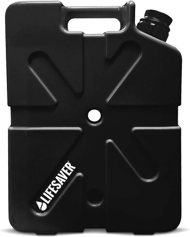 LifeSaver Jerrycan Pyrifier - المواصفات العسكرية ، جهاز تنقية المياه الثقيلة للبرية ، والتخييم ، والمشي لمسافات طويلة ، والاستعداد للطوارئ ، ومجموعة البقاء على قيد الحياة (أخضر الجيش) in Saudi Arabia