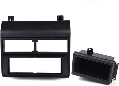 Allgood Car Stereo Radio Radio Kit Mount Mount Trim ، متوافق مع CHEVY/GMC CREW CAB DIALY 1992-1994 ، تسخير سلك غطاء الغلاف ، الرمادي in Kuwait