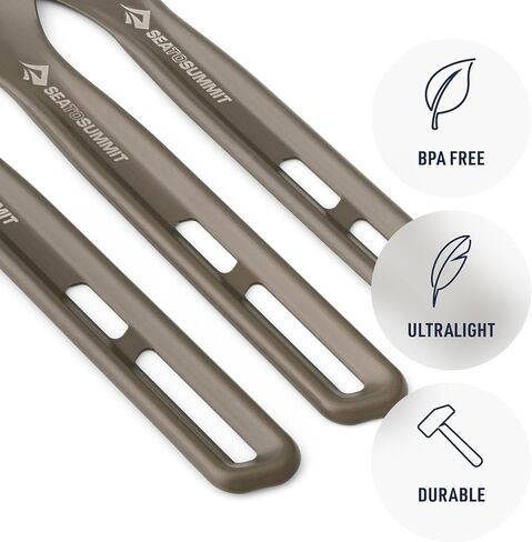 Sea to Summit Frontier Ultralight Cutlery Set, Long Handle Spoon and Spork in Saudi Arabia