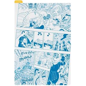 Hobonichi Techo Accessories ONE PIECE magazine: Hobonichi Pencil Board for A6 Size (Memories - Fish-Man Island)