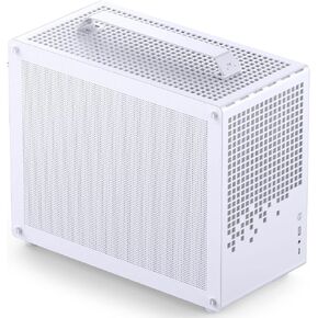 Jonsbo/Jonsplus Z20 Mesh Black Micro-ATX Mini Tower Case ، مع مقبض حمل قابل للفصل ، حجم صغير ، أجهزة عالية الأداء متوافقة ، ودعم 240Aio ، H160mm مبرد ، أسود
