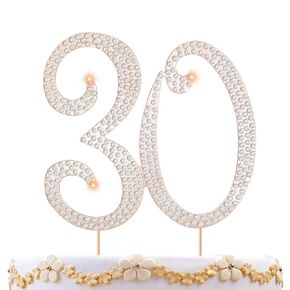 60 عيد ميلاد ديكورات النساء 60 كعكة توببر 60 عيد ميلاد الكعكة أعلى الفضة الفضة راينستون الماس بلينغ الذكرى السنوية الديكور كعكة الزفاف.